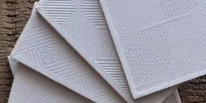 PVC Laminated Gypsum Ceiling Tiles