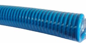 Blue PU Pneumatic Recoil Spring Hose