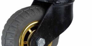 Elastic Rubber Castor Wheel