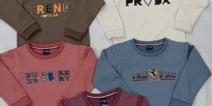 Kids Graphic Print Full Sleeve T-shirt