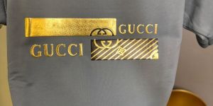 Boys Grey Printed Crew Neck T-shirt