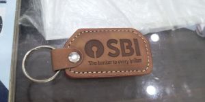 Leather Promotional Keychain