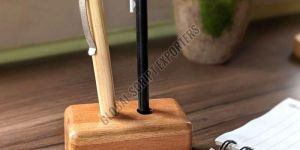 Wood Pen Stand