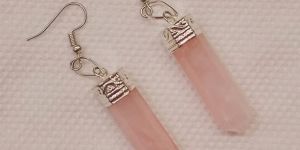 Rose Quartz Earrings