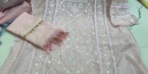Chikankari Anarkali Suit