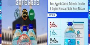zamzam authentic drinking water