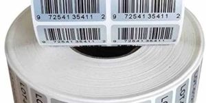 Custom Printed Barcode Sticker Roll