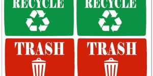 Recyclable Household Product Label Sticker