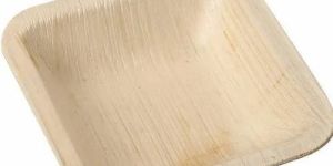 6 Inch Square Areca Leaf Bowl