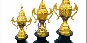 traditional arabic style metal trophy set