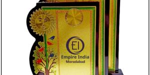 tree bird wooden mdf trophy set