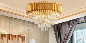 Modern Crystal Chandelier Ceiling Light