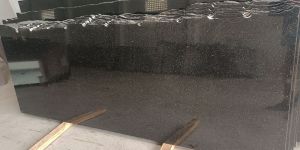 Black Galaxy Granite Slab