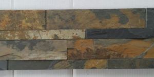 California Gold Slate Stone Wall Panel
