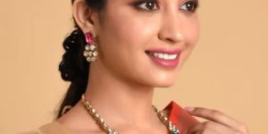 Fancy Multi Stone Necklace Set