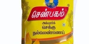 1Ltr Senbagam Cold Pressed Gingelly Oil