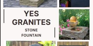 Stone Garden Fountain