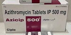 Azicip 500mg Azithromycin Tablet