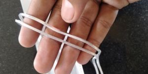 Modern Minimalist Silver Women Anklet