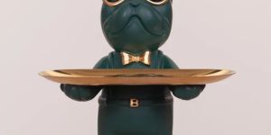 Home Decor Kaws Tray Polyresin Statue