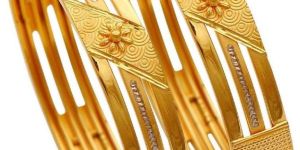 Ladies Gold Plated Bangles