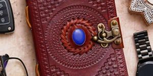 Vintage Handmade Genuine Leather Diary