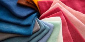 Bleached and Dyed Cotton Fabric