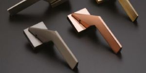 EDGE S-1018 Modern Geometric Mortise Door Handle Set