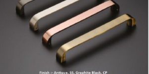 EDGE S-513 Compact Ribbed Designer Single Door Pull Handle