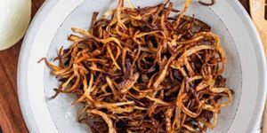Dehydrated White Fried Onion