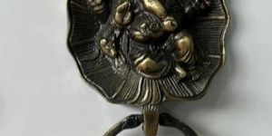 Brass Antique Ganesha Door Knocker