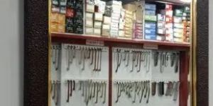 Wall Mount Glass Mirror