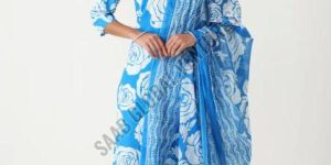Sky Blue Petal Suit