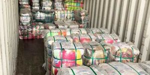 second hand clothing bales