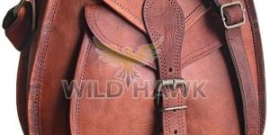 Handcrafted Vintage Saddlebag Style Leather Messenger Bag