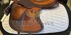 Premium Two-Tone English Horse Saddle
