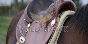 Western Style Horse Saddle