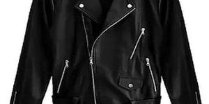 Mens Black Leather Jacket