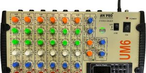 An Pro UM6 DJ Mixer