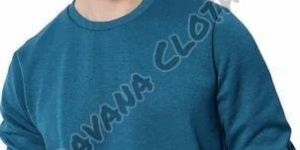 Mens Knitted Crew Neck Sweatshirt