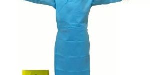 Blue Plain Disposable Non Woven PPE Kit