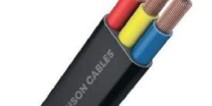 PVC Triple Core Flat Regular Cable