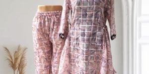 Pink Kota Cotton Women Co Ord Set