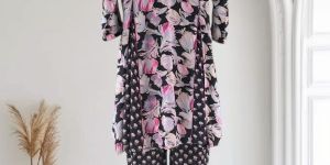 Rayon Printed Kurti Pant Set