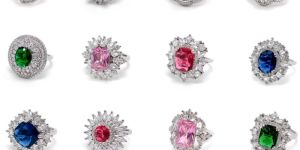 92.5 Silver Lady Mini Cocktail Ring