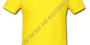 190 GSM Yellow Soft Nokia Cotton Sublimation T-Shirt