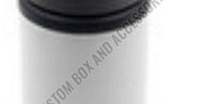 500 Ml White Metal Nozzle Sipper Bottle