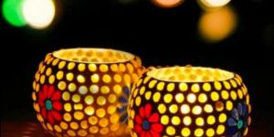 Mosaic Candle Votive