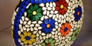 Mosaic Purse Lamp