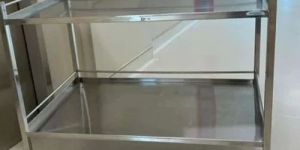 Stainless Steel Hospital Trolley